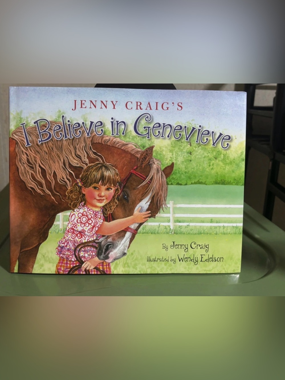 Kids book βI believe in Genevieveβ hardcover